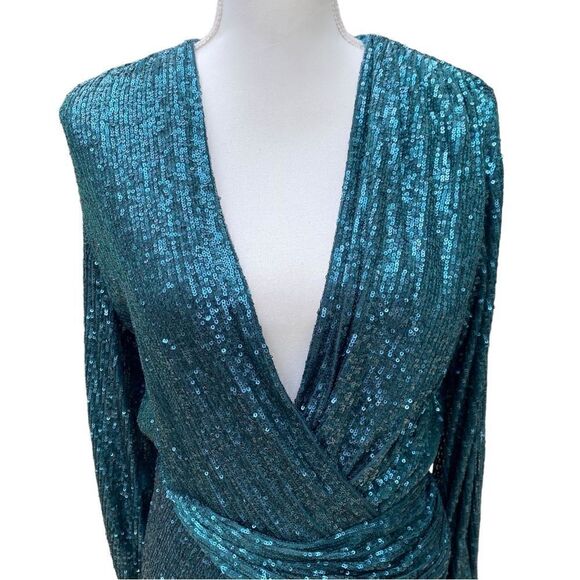 Jonathan Simkhai Sequin Gown Size 6 - Picture 3 of 14